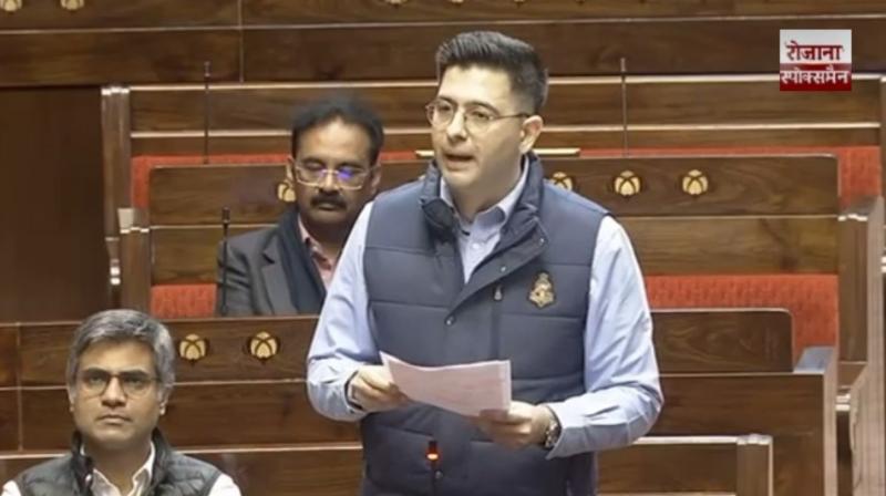 Raghav Chadha raises issue of Food Adulteration in RS, suggests corrective measures to govt