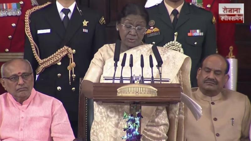 President Draupadi Murmu released the Constitution in 9 languages.