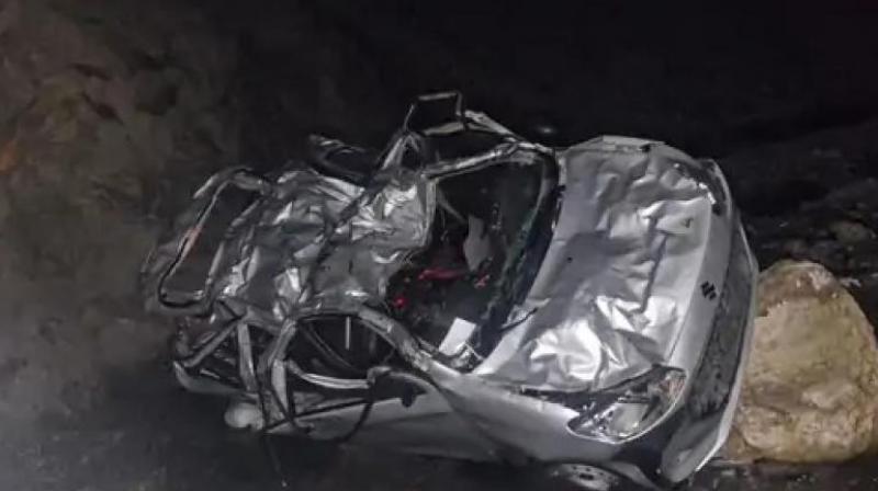 Shimla Accident car fell into the ditch 4 dead News In Hindi