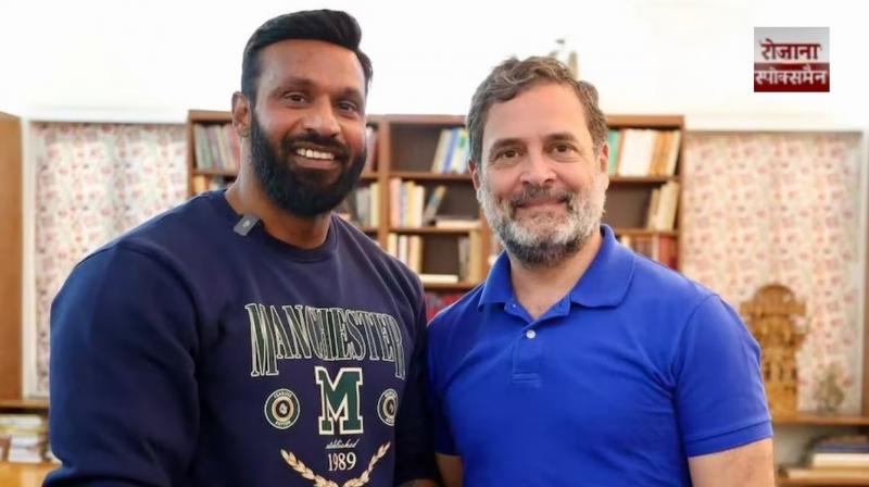 Rahul Gandhi Meets Mohammad Deepak After Kotdwar Row