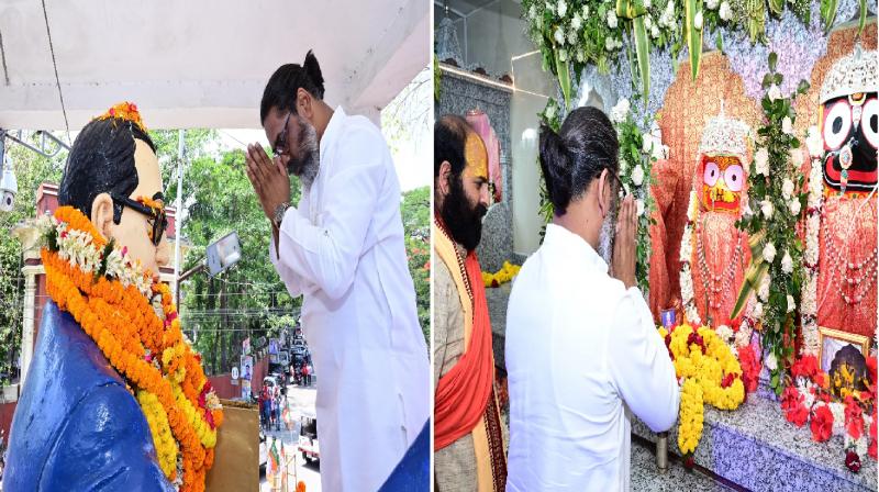 CM Hemant Soren paid tribute to Dr. Bhimrao Ambedkar news in hindi