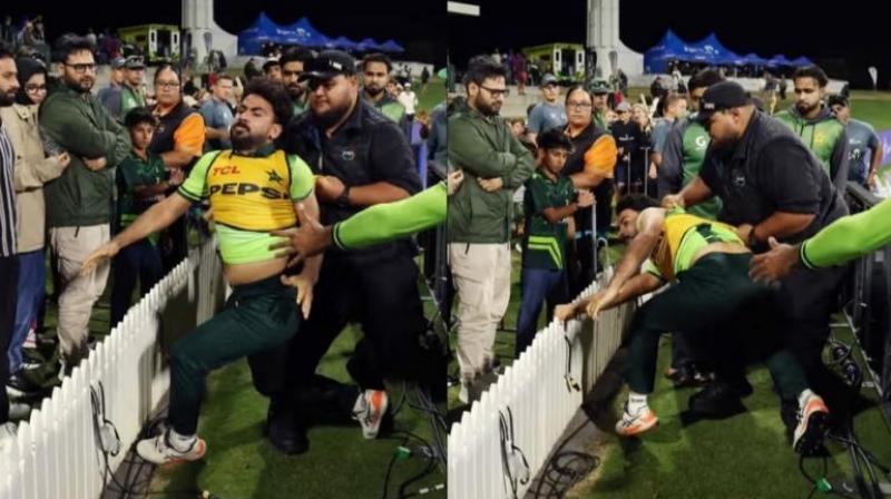 Pakistani player Khushdil Shah had a fierce fight with a fan news in hindi