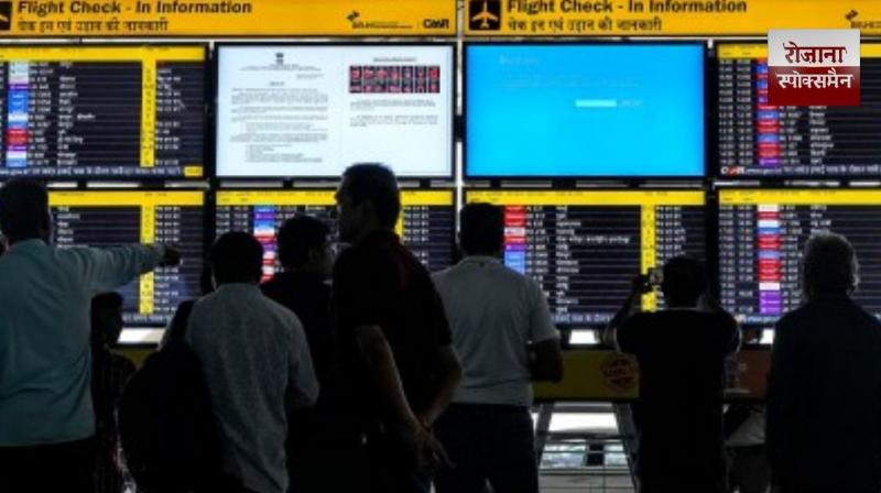 Delayed Check-in at multiple airports due to system outrage 
