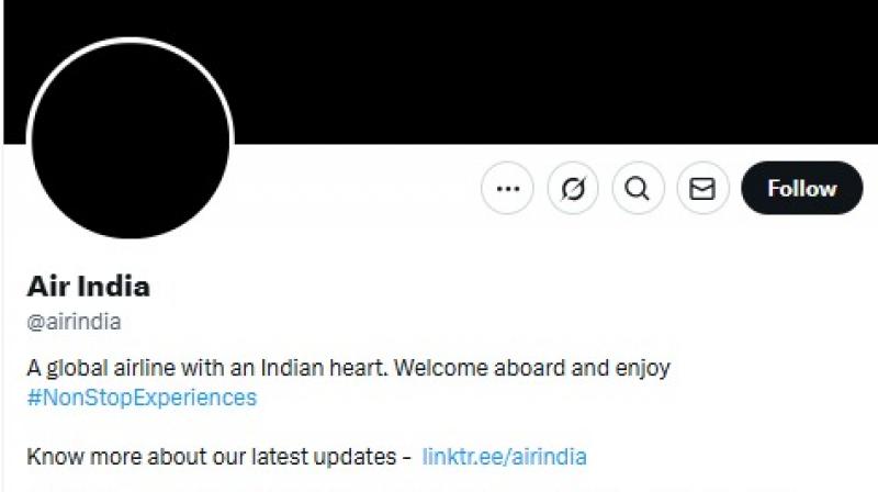 Air India after Ahmedabad plane crash, X profile's Black News in hindi Air India after Ahmedabad plane crash, X profile's Black News in hindi