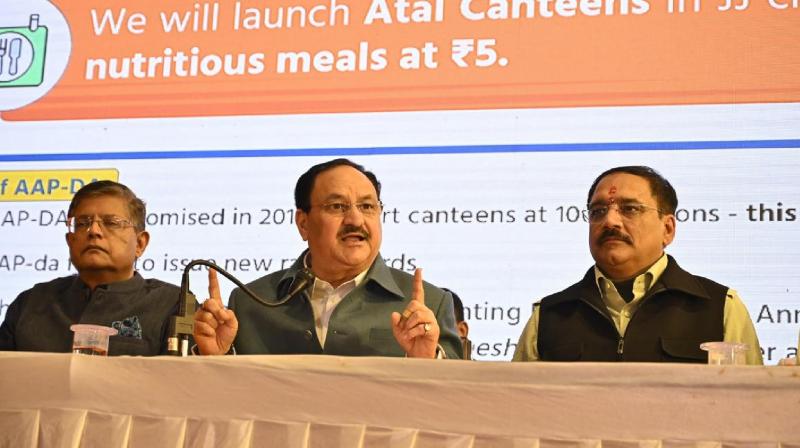 BJP manifesto First part released for Delhi elections 2025 News In Hindi