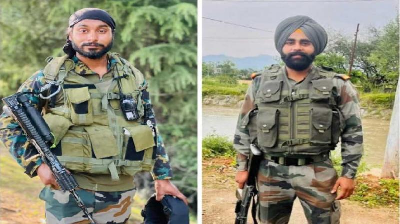 Two Punjab army personnel martyred in encounter with terrorists news in hindi