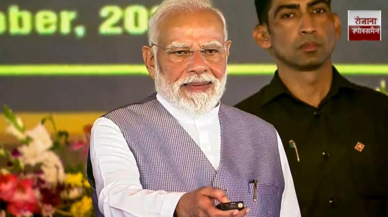 PM Modi inaugurates, lays foundation for projects worth Rs 13,430 in Andhra Pradesh news in hindi