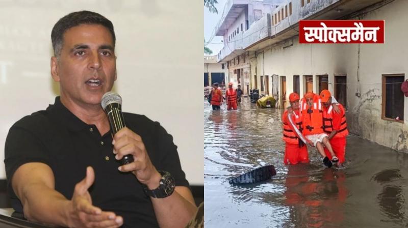 Akshay Kumar announced to donate 5 crore rupees for Punjab flood victims news in hindi 