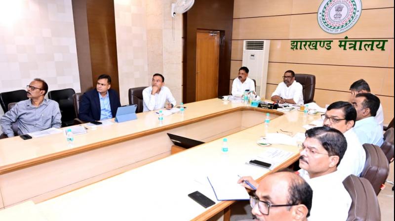 Chief Minister Hemant Soren held a meeting with officials regarding Mega Sports Complex, Hotwar