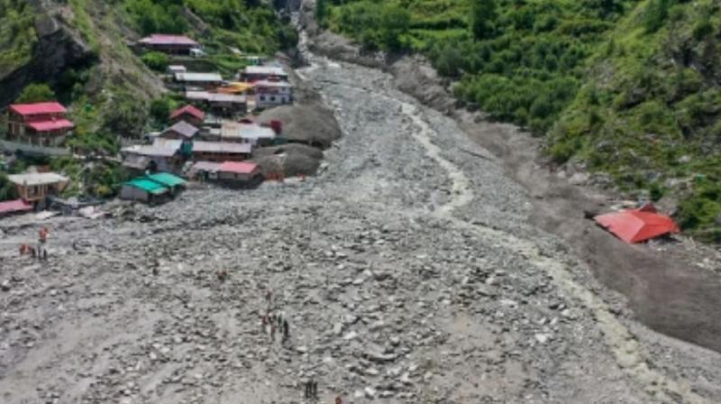 Cloudburst causes massive destruction in Kishtwar, Jammu and Kashmir news in hindi