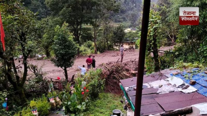 Cloudbursts in Uttarakhand's Chamoli destroy three villages news in hindi 