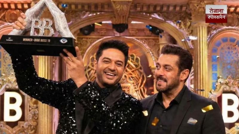 TV superstar Gaurav Khanna becomes the winner of Bigg Boss 19.