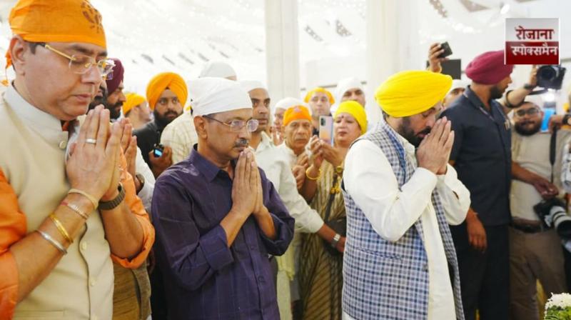 Over 1.2 million devotees joined in Nagar Kirtan and Ardaas, historic decision of Mann government news in hindi 