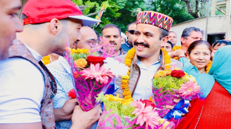 Vikramaditya Singh cornered BJP on the issue of Himachal development news in hindi