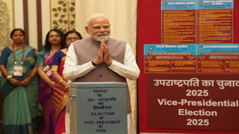 Vice President Election Result 2025 live update news in hindi