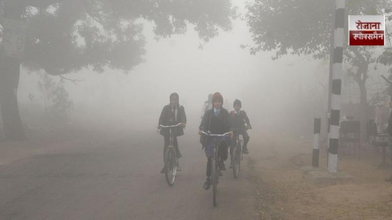 Temperatures drop below 10 degrees in many cities in Punjab news in hindi 