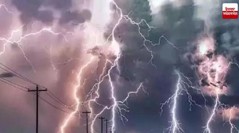 4 killed due to lightning in UP-Bihar News In Hindi
