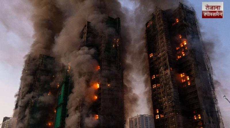 44 killed after huge fire rips through Hong Kong high-rise buildings 