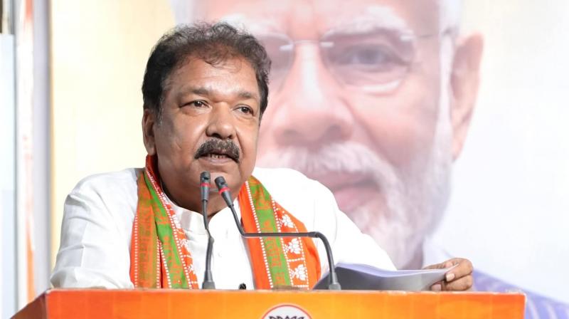 BJP works in the political field with the spirit of nation first Dilip Jaiswal news in hindi