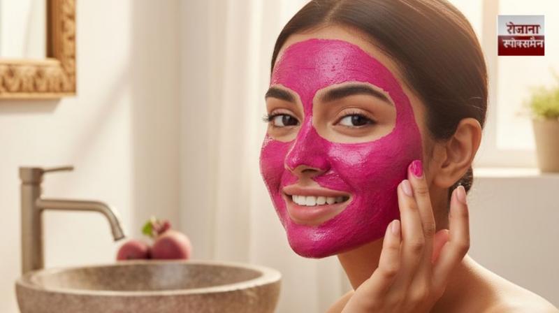 Get Natural Glowing, Pinkish Skin with Beetroot Face Pack