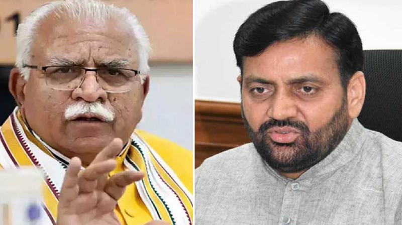 Nayab Singh Saini, Manohar Lal Khattar statement news in hindi