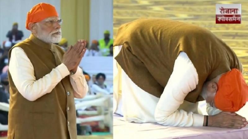 PM Modi at Guru Tegh Bahadur’s 350th Shaheedi Diwas in Kurukshetra