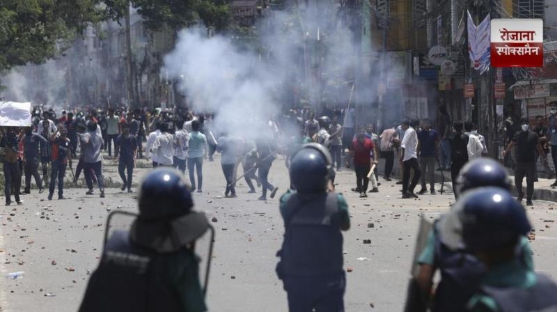 Violence erupts after tribal girl's gang rape in Bangladesh news in hindi