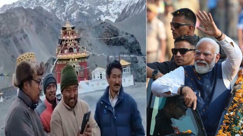 Spiti village got telecommunication network, PM talked to the people