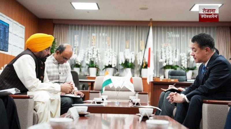 CM Mann proposes investment in meetings with Yamaha, Honda and Aisan Industries