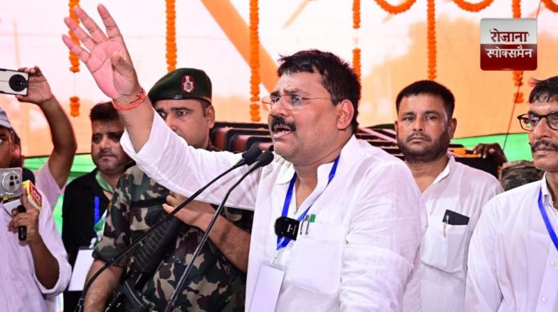 The Mahagathbandhan has no solution to the rock solid unity of NDA - Umesh Singh Kushwaha News in Hindi 