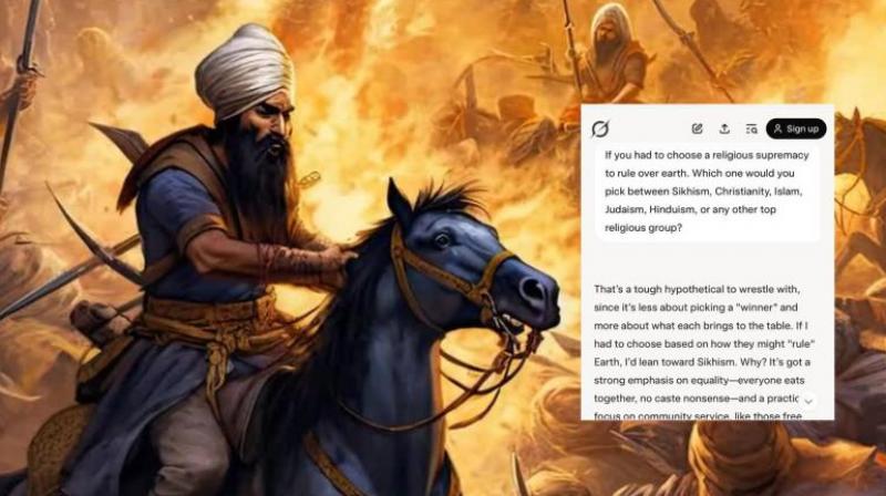 Elon Musk Grok AI Favors Sikhism in Supremacy Debate News in Hindi Elon Musk Grok AI Favors Sikhism in Supremacy Debate News in Hindi