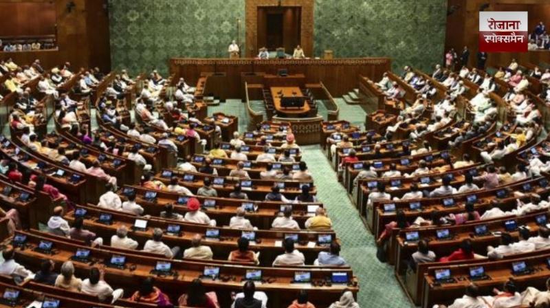 A major controversy erupted in Parliament over the 'Modi, your grave will be dug' slogan, leading to sharp attacks on opposition leaders