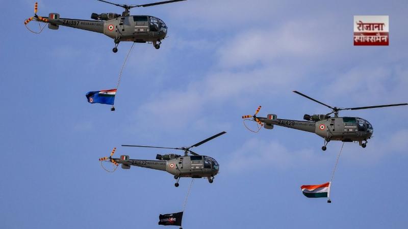 IAF Conducts Vayu Shakti 2026 Mega Drill At Pokhran