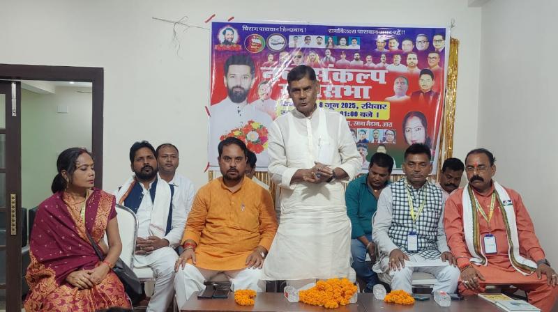 Chirag Paswan popularity is evident among the people Dr. Satyanand Sharma news in hindi Chirag Paswan popularity is evident among the people Dr. Satyanand Sharma news in hindi