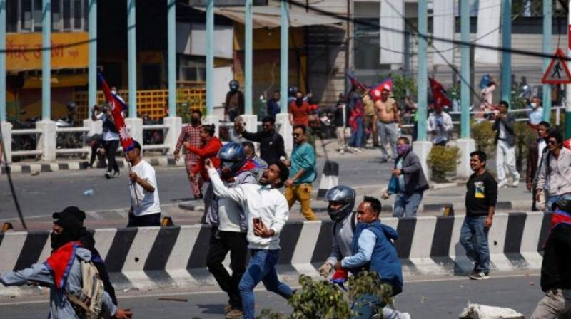 Nepal Protest Violent protests demanding monarchy News In Hindi