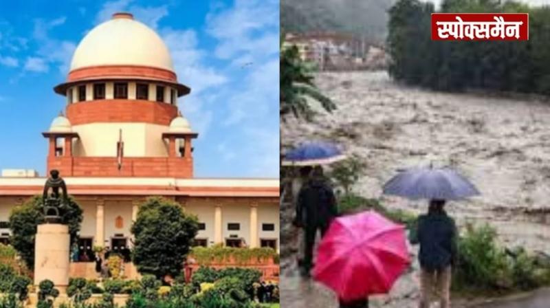 SC issues notice to government on floods and landslides,seeks response news in hindi 
