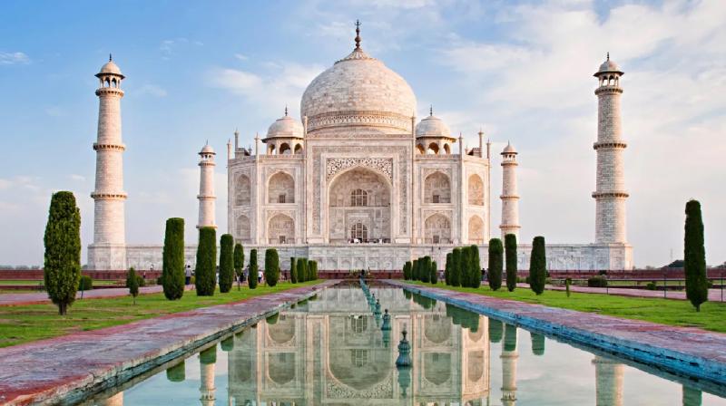 Taj Mahal filled India's treasury, know how news In hindi
