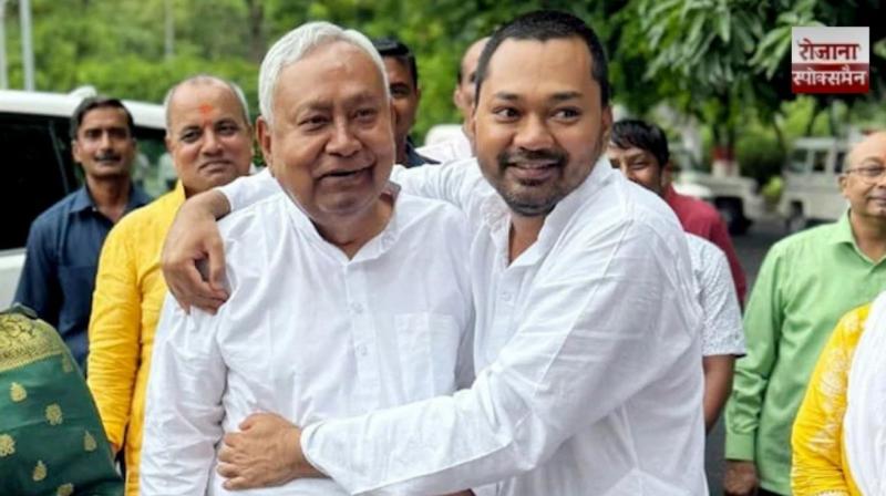 Nitish Kumar's son Nishant to enter politics