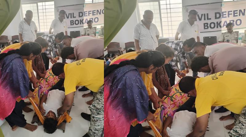 Taught the tricks to treat a person injured in a road accident news in hindi