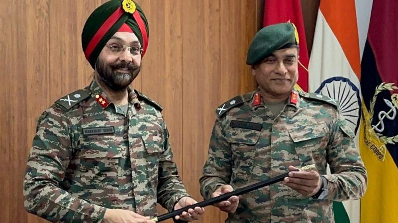 Major General Harkirat Singh took command of Chandimandir Command Hospital news in hindi Major General Harkirat Singh took command of Chandimandir Command Hospital news in hindi