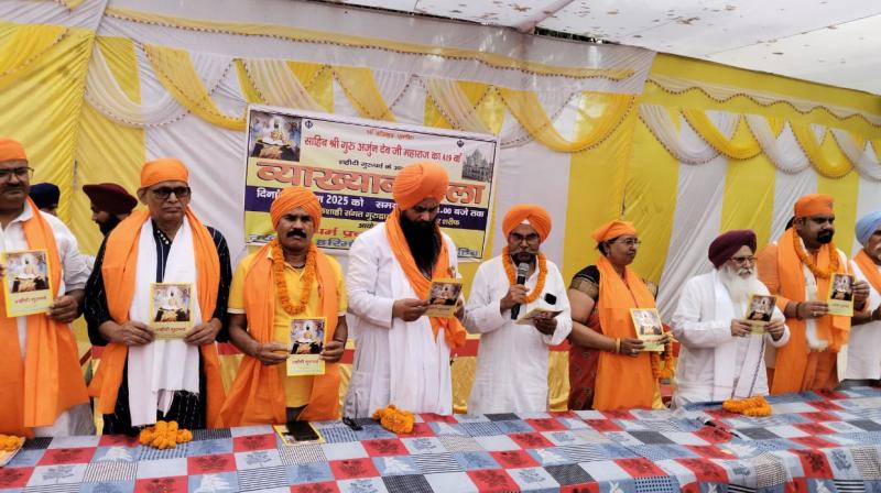 Lecture series on the martyrdom day of Guru Arjan Dev Ji Maharaj at Paijaba Gurdwara Lecture series on the martyrdom day of Guru Arjan Dev Ji Maharaj at Paijaba Gurdwara