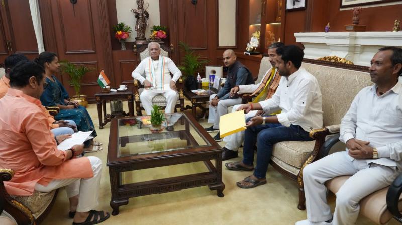 Bihar NCP delegation meets Governor, emphasis on education reform News In Hindi Bihar NCP delegation meets Governor, emphasis on education reform News In Hindi