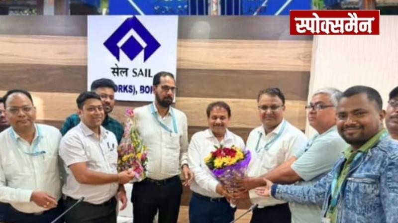Priya Ranjan was welcomed as ED Works, the future Director-in-charge of Bokaro Steel Plant News in Hindi 