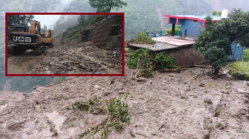 cloudburst in Chamoli and Rudraprayag Uttarakhand news in hindi