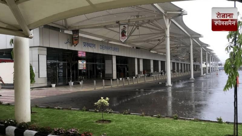 Jammu airport receives bomb threat news in hindi 