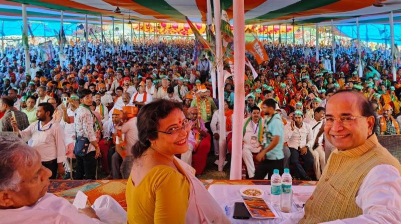 Give strength to Modi-Nitish duo for golden future of future generations Lalan Sarraf news in hindi