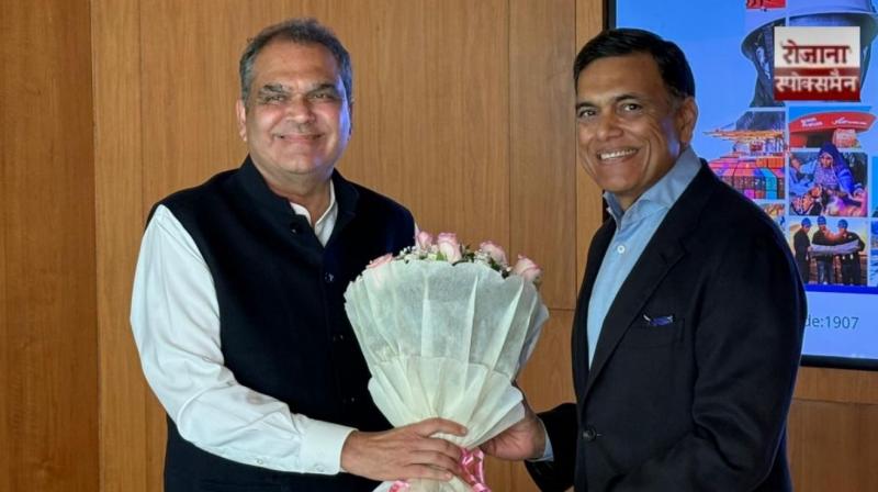 Punjab Industries Minister Sanjeev Arora meets Sajjan Jindal, ₹1,500 crore investment in steel sector in Rajpura
