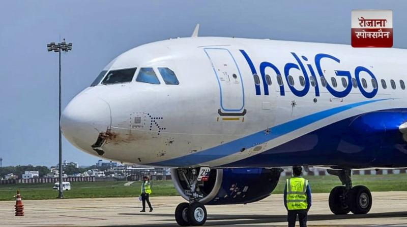 A major accident was averted at Lucknow airport, the plane could not take off even after takeoff news in hindi 