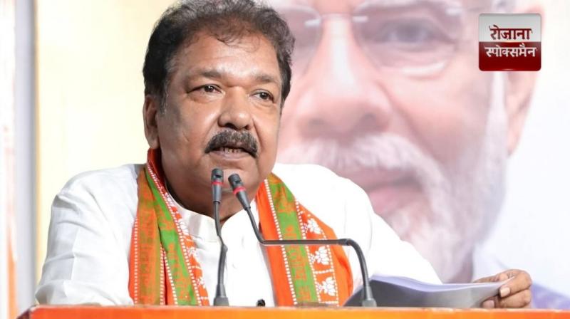 ‎A huge crowd of NDA workers gathered in Darbhanga, Bihar BJP President Dr. Dilip Jaiswal said- unity is strength