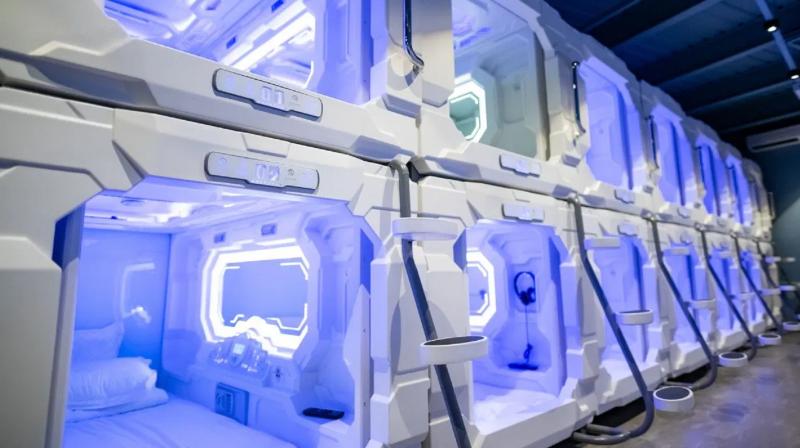 Delhi First Pod Hotel At New Delhi Metro Station News In Hindi